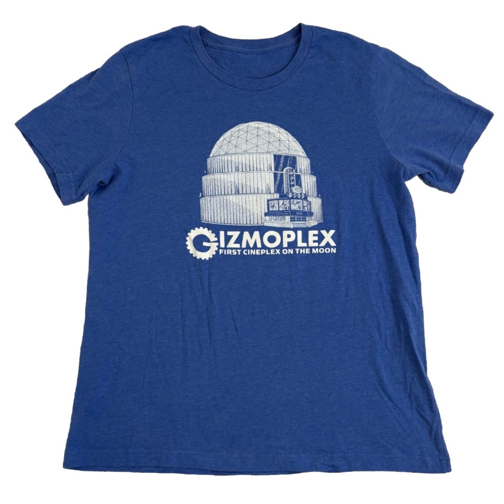 MST3K Gizmoplex Shirt Unisex Medium Blue Tee Mystery Science Theater 3000